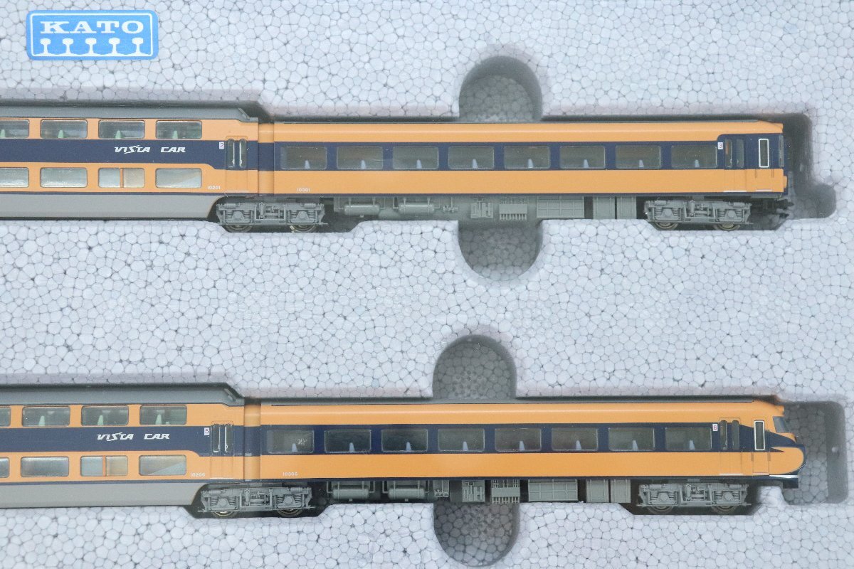 KATO ◎ [10-295] 近鉄10100系 新ビスタカー ブルーリボン 鉄道模型/Nゲージ ◎ #7055の画像5