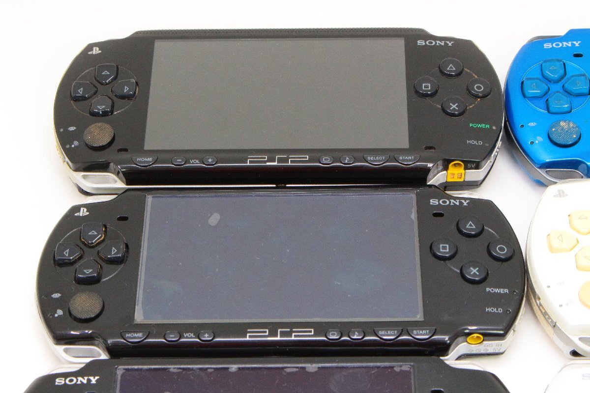 SONY * PSP корпус (3000×6/2000×2/1000×2) суммировать 10 шт. комплект утиль * #7196