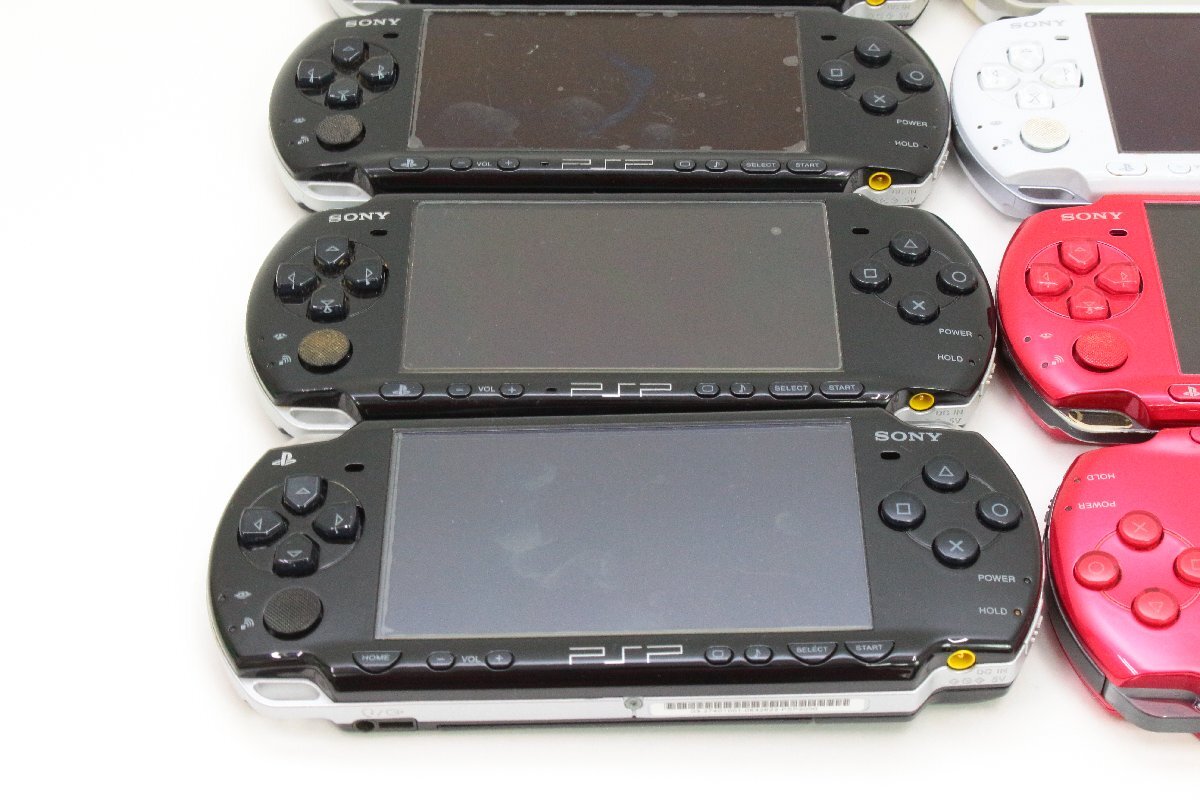 SONY * PSP корпус (3000×6/2000×2/1000×2) суммировать 10 шт. комплект утиль * #7196