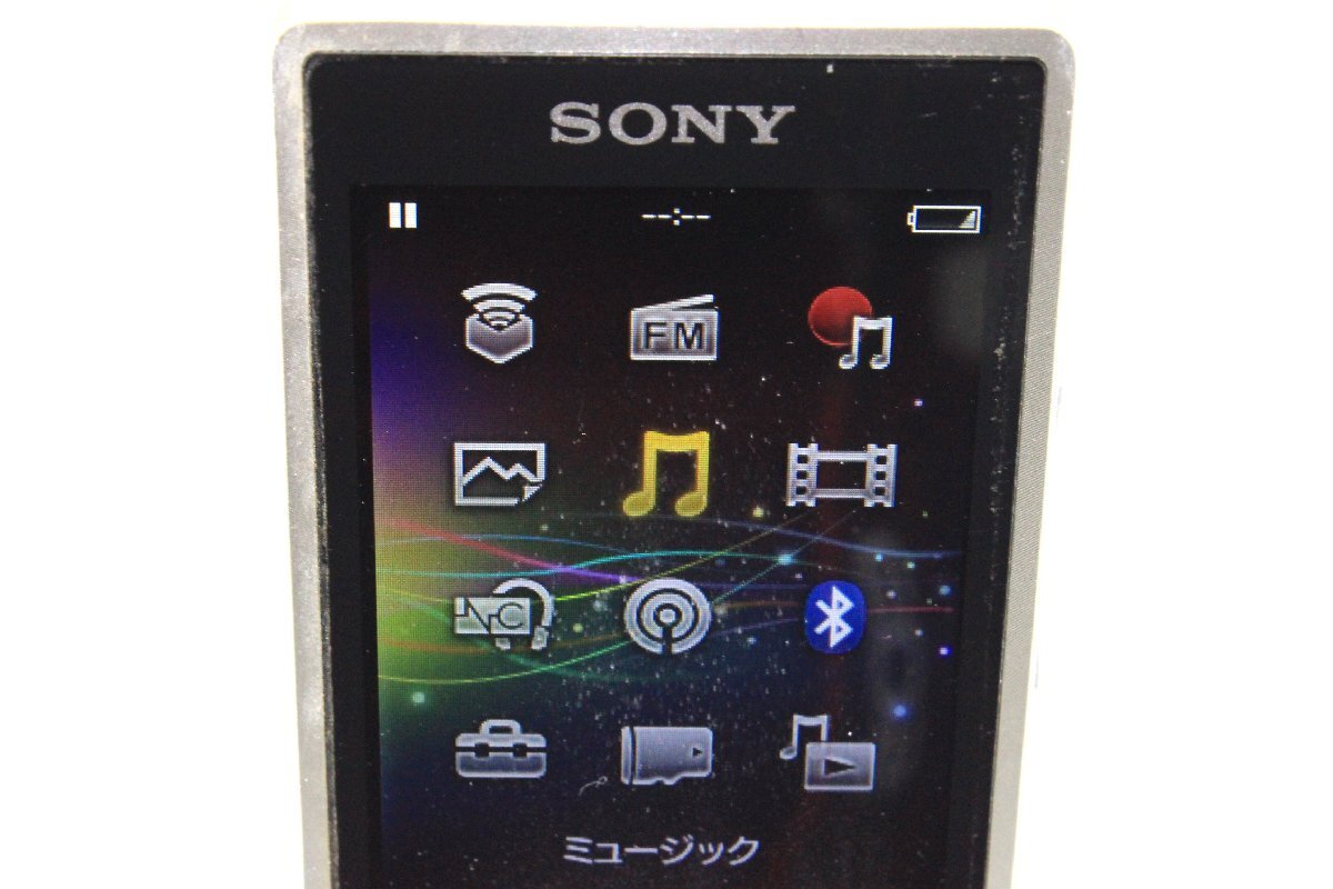 SONY/ソニー 〇 Walkman/ウォークマン NW-A20シリーズ Hi-Res AUDIO 32GB シルバー [NW-A26] ＃〇7239_画像2