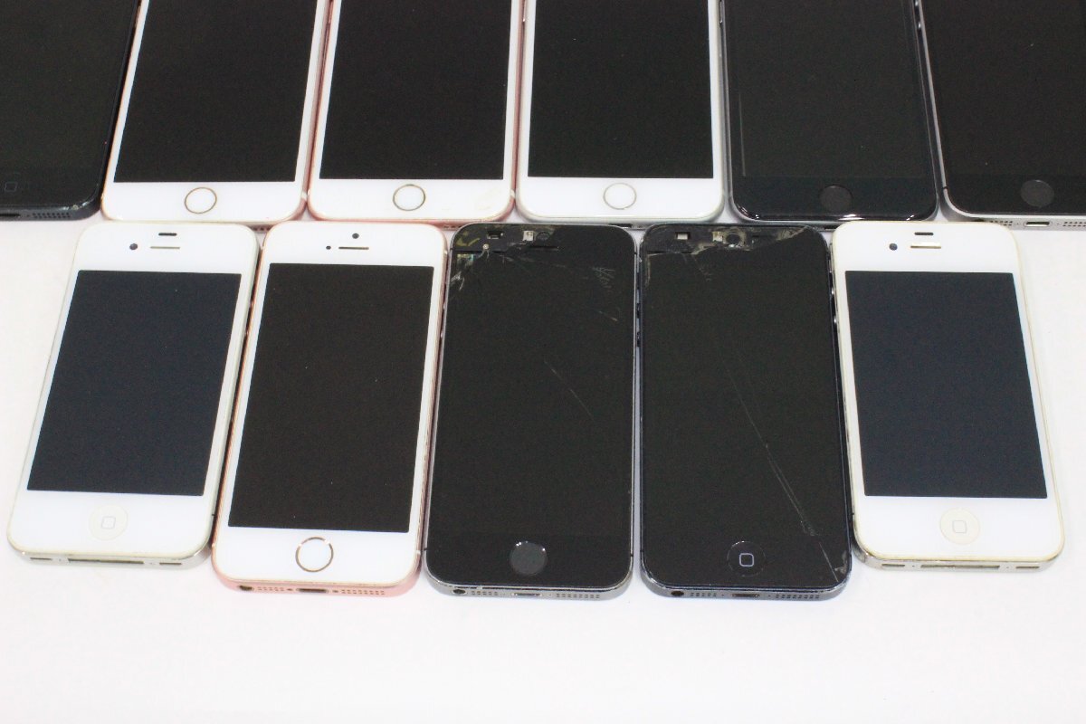 Apple 〇 iPhone 色々 ジャンクまとめセット X/XS/XR/8/SE など 液晶割れなど/部品取り 〇 #7231の画像10