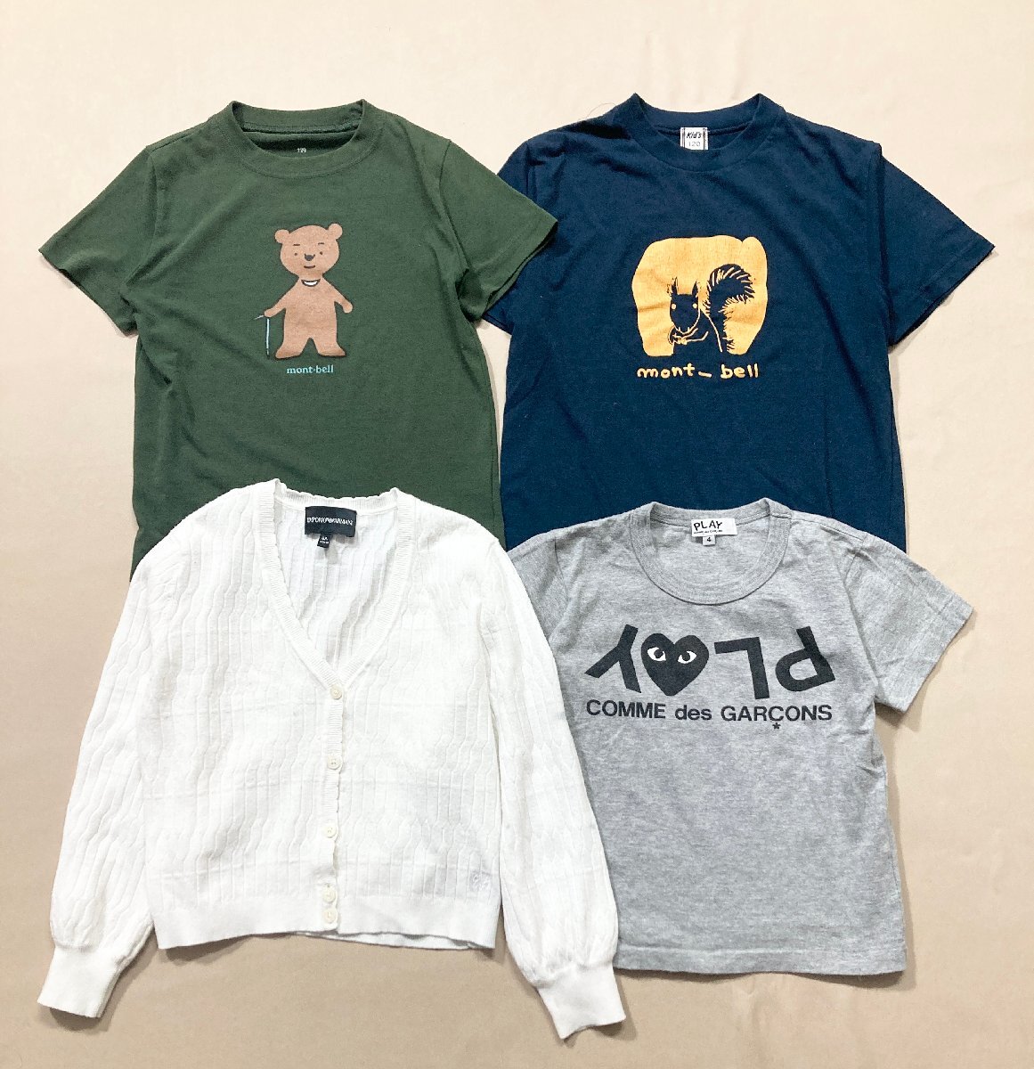 ★ブランド 子供服 27点 まとめ ベビー キッズ 男の子 女の子 POLO RALPH LAUREN BURBERRY TOMMY NORTH mont-bell 他 卸 現状品 7.2kg★の画像6