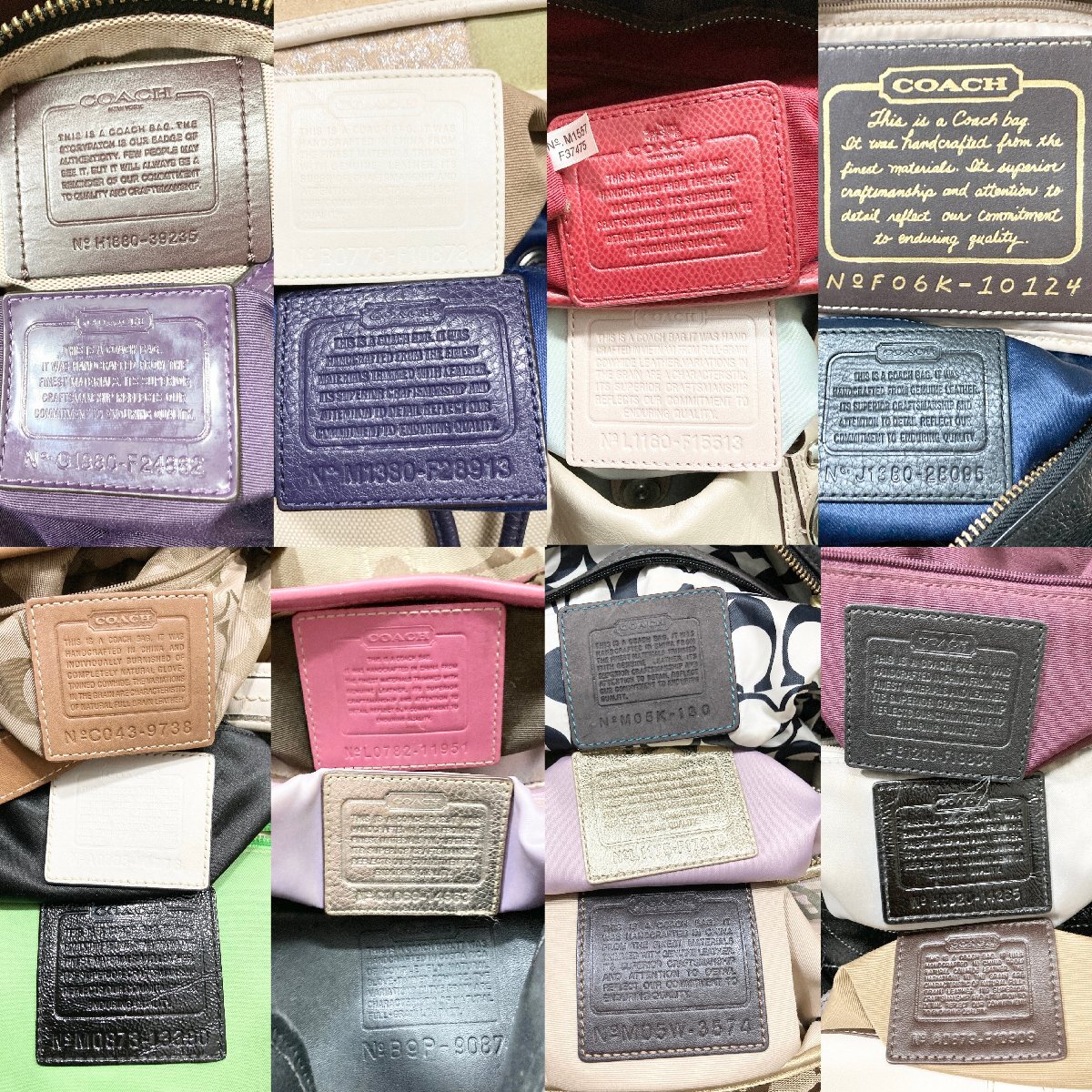 ★COACH コーチ バッグ 20点 まとめ シグネチャー レザー キャンバス トートバッグ ショルダーバッグ ハンドバッグ 等 卸 現状品 13kg★の画像10