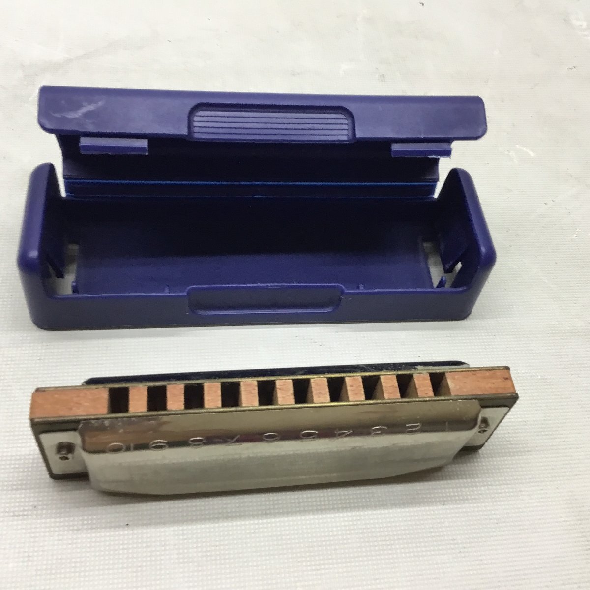 ■HOHNER ホーナー ハーモニカ 3点セット 中古品 POCKET PAL／FORK BLUES／BLUES HARP  /0.27kg■の画像5