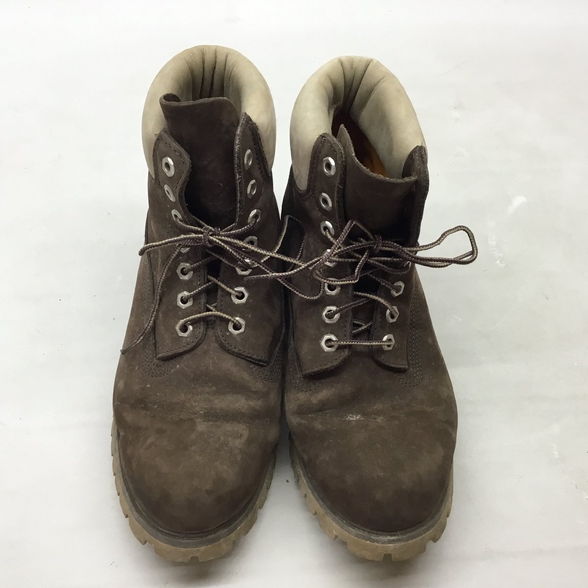 ■Timberland ティンバーランド レースアップ レザーブーツ 27056 サイズ9.5(27.5㎝相当） 中古品 /1.73kg■の画像3