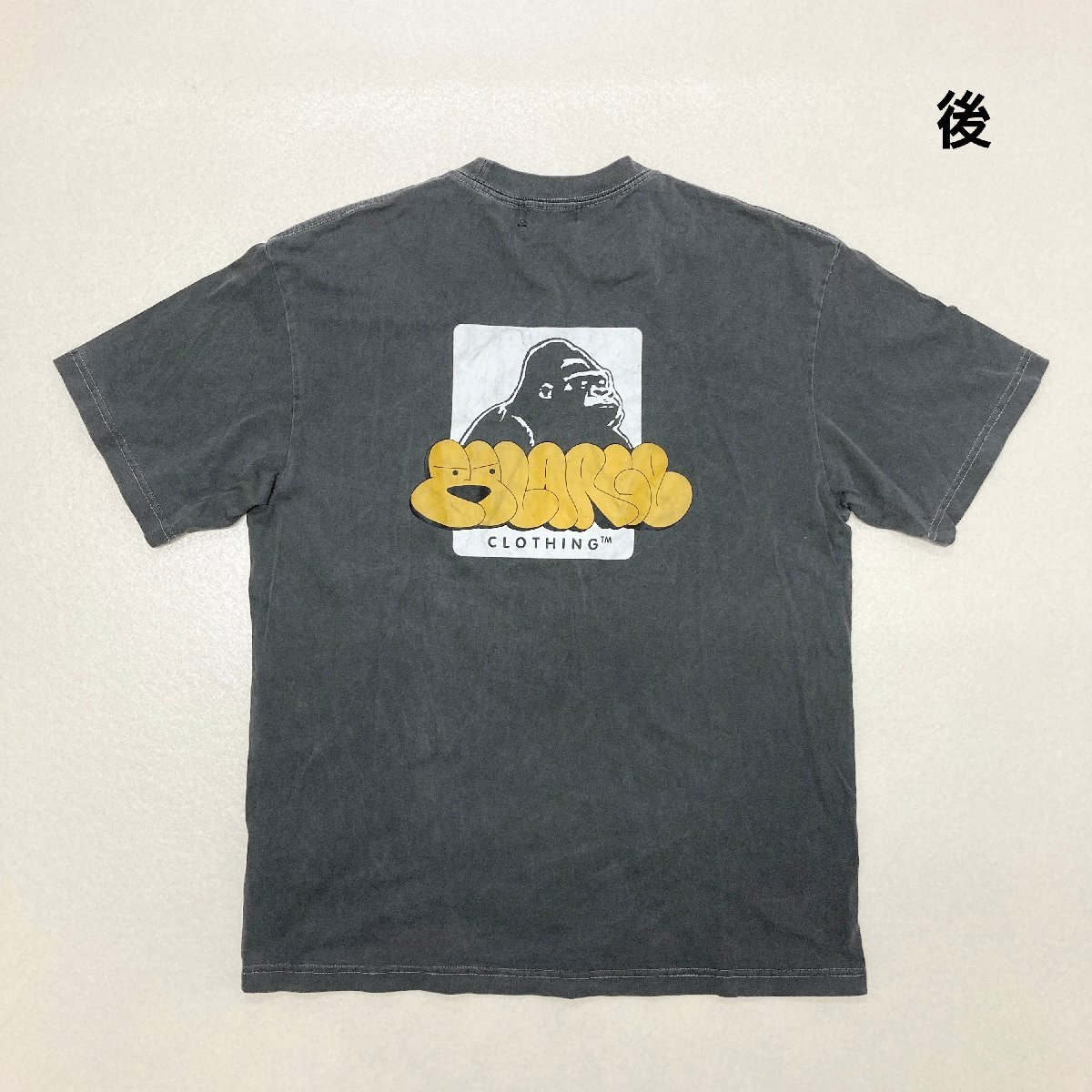 ●XLARGE エクストララージ 3点 まとめ売り トップス Tシャツ 半袖 長袖 ロゴ バックプリント サイズMIX メンズ 卸 現状品 0.67kg●_画像5