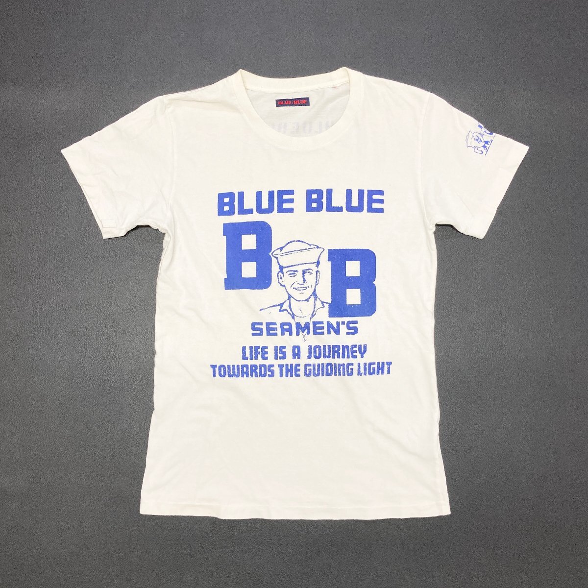 ●Tシャツ 3点 まとめ売り 半袖 ブルーブルー エルエルビーン レミレリーフ バックプリント USA製 日本製 サイズMIX 卸 現状品 0.64kg●の画像6