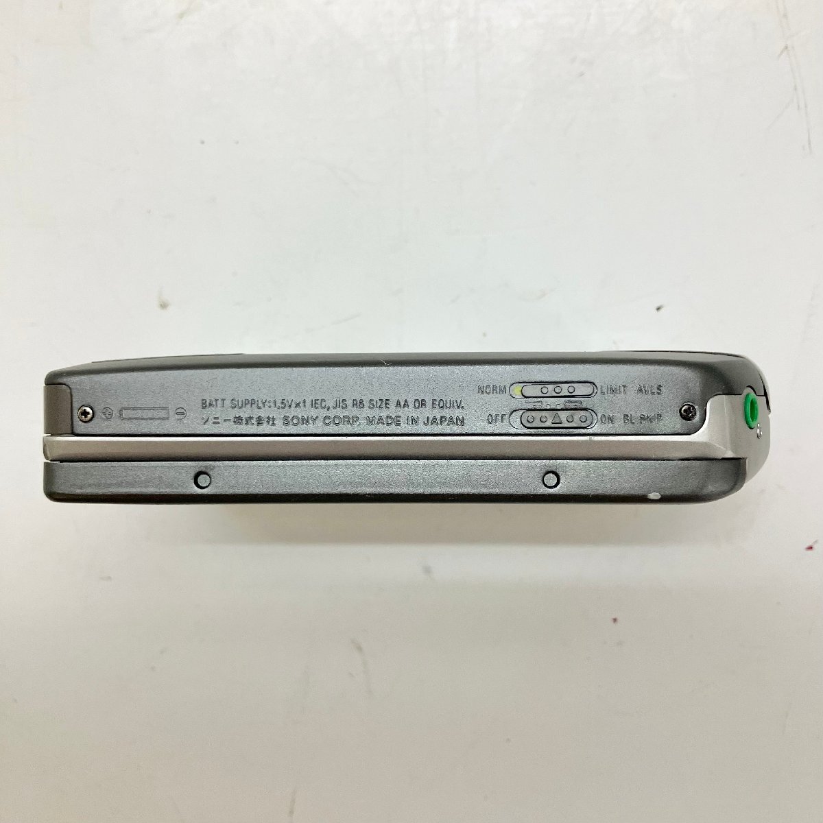 ◆【ジャンク品】SONY ソニー WM-EX922 WALKMAN カセットプレーヤー ウォークマン グレー 現状品 (E1)N/G60419/1/0.2の画像2