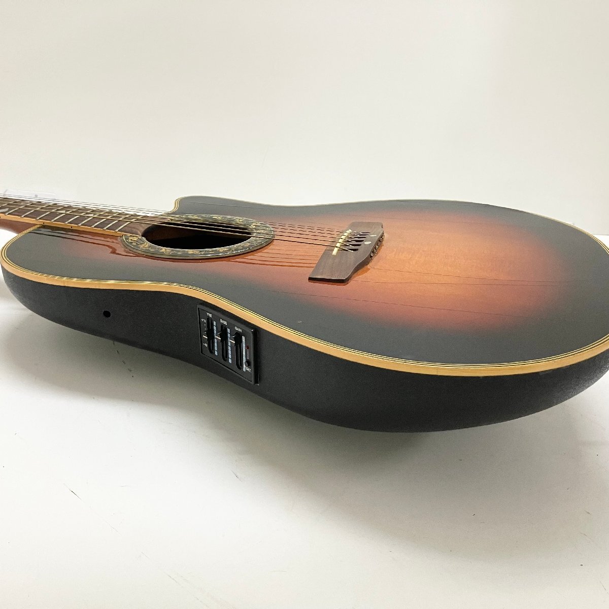 *[ junk ]Applause Applause AE138 electric acoustic guitar acoustic guitar akogi stringed instruments soft case attaching present condition goods (E2)N/G60419/5/2.8