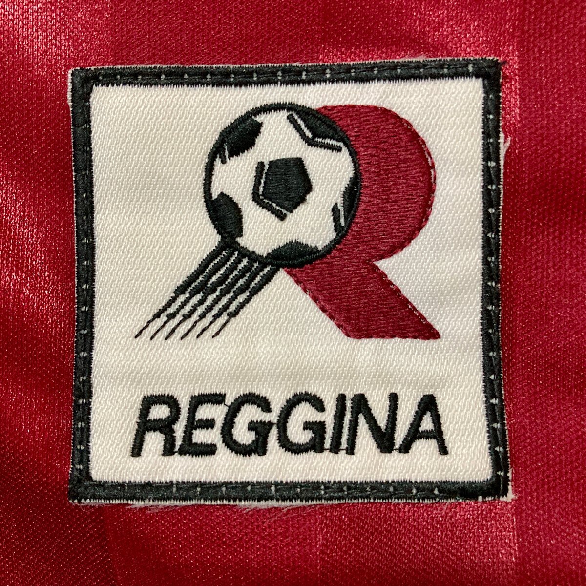 ★未使用タグ付き asics アシックス REGGINA レッジーナ サッカーウエア 長袖 ユニフォーム M レッド 10番 NAKAMURA 中村俊輔 0.25kg★の画像3