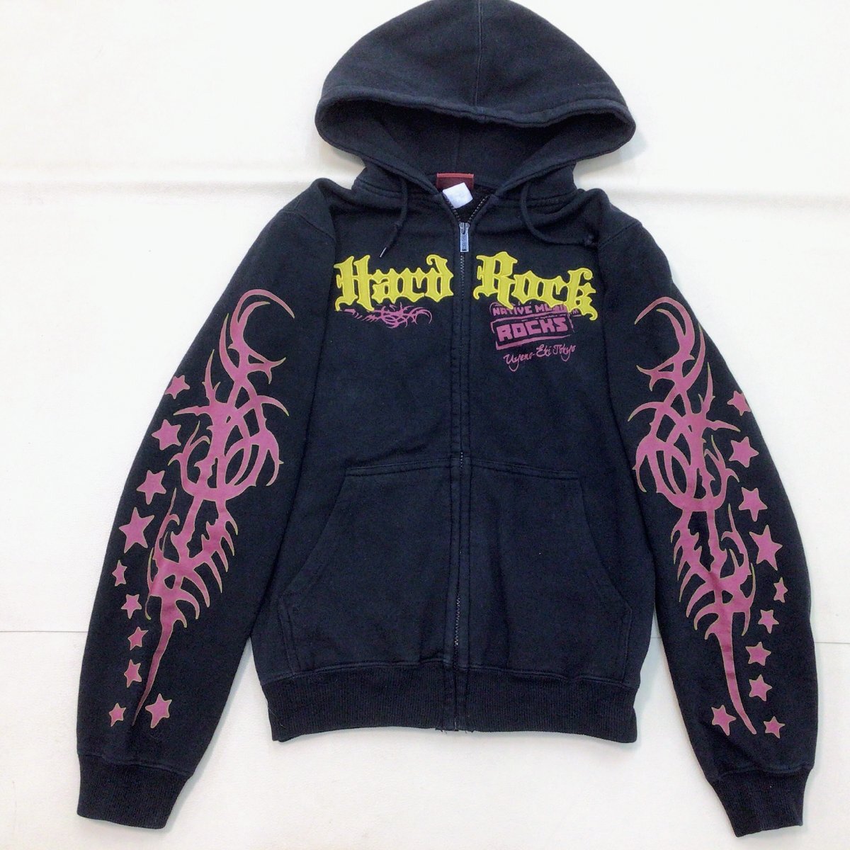 ■Hard Rock Cafe ハードロックカフェ パーカー 2点 メンズS/レディースサイズ不明 中古卸 /2.95kg■の画像3