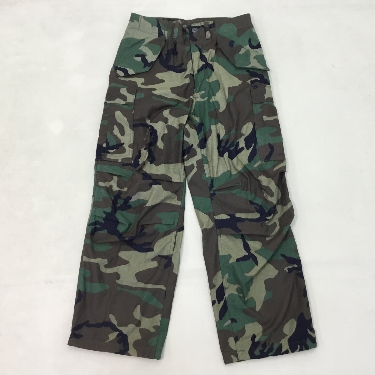 ■87s U.S ARMY M65 FIELD PANTS WOODLAND CAMO アメリカ陸軍 フィールドパンツ ウッドランドカモ カーゴパンツ 迷彩柄 S-R /0.98㎏の画像1