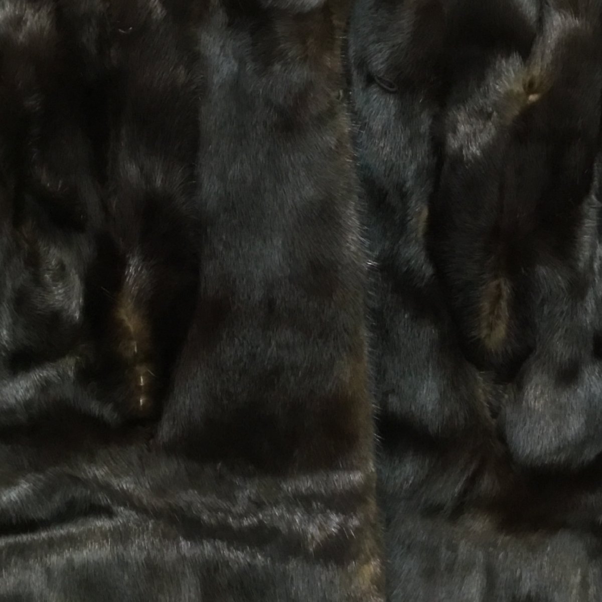 ■Canada mink カナダミンク MAJESTIC リアルファー ショートコート 高級毛皮 レディース ブラウン 平置き採寸参照 /1.38kg■の画像6