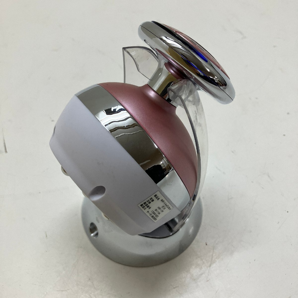 ◆【ジャンク品】YA-MAN ヤーマン HRF-17P キャビスパ RFコア 家庭用 美容器 EMS ボディケア フェイスケア ピンク (E2)N/G60426/4/0.4_画像4