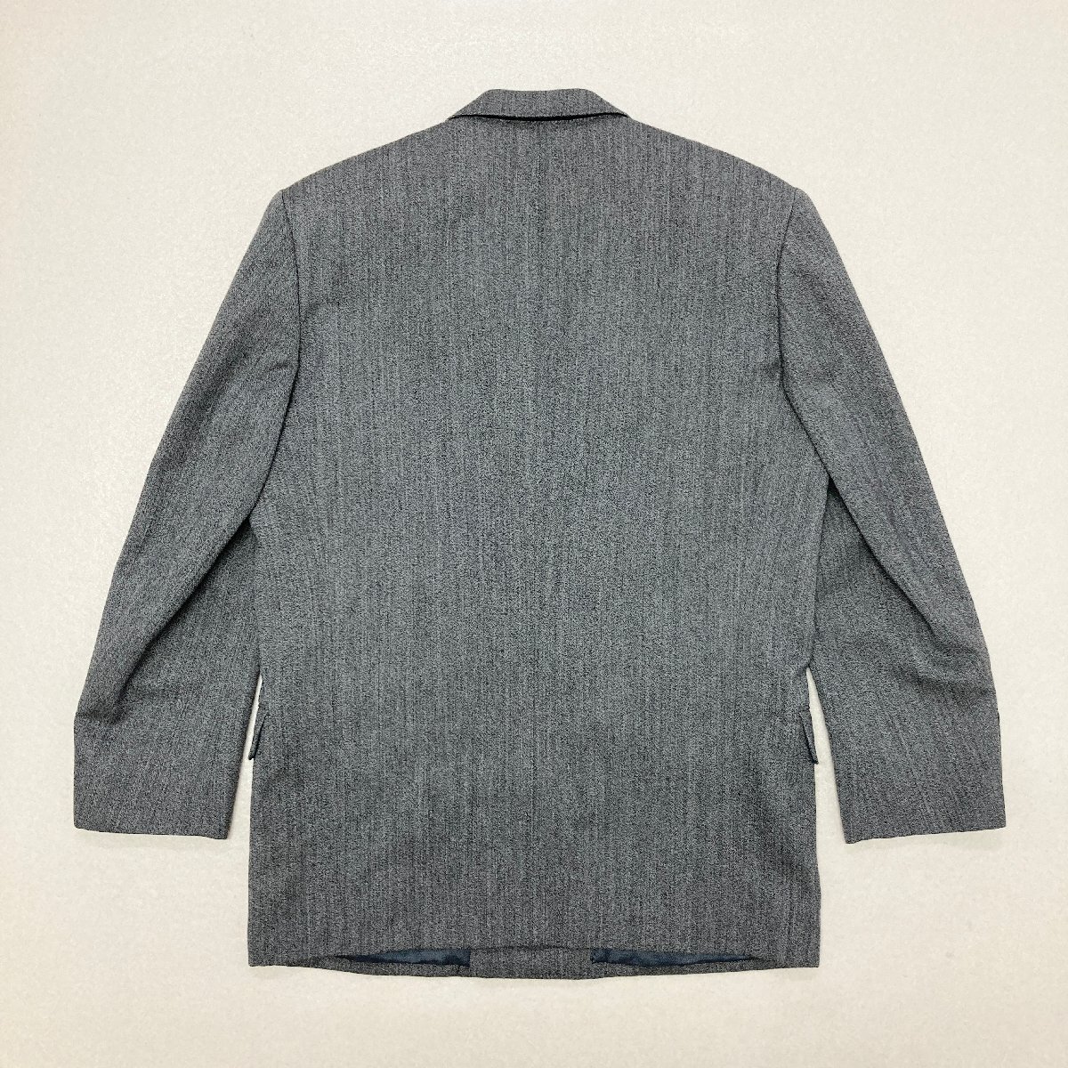 ●Christian Dior MONSIEUR クリスチャンディオール ムッシュ スーツ セットアップ ジャケット パンツ グレー サイズL メンズ 1.32kg●の画像3