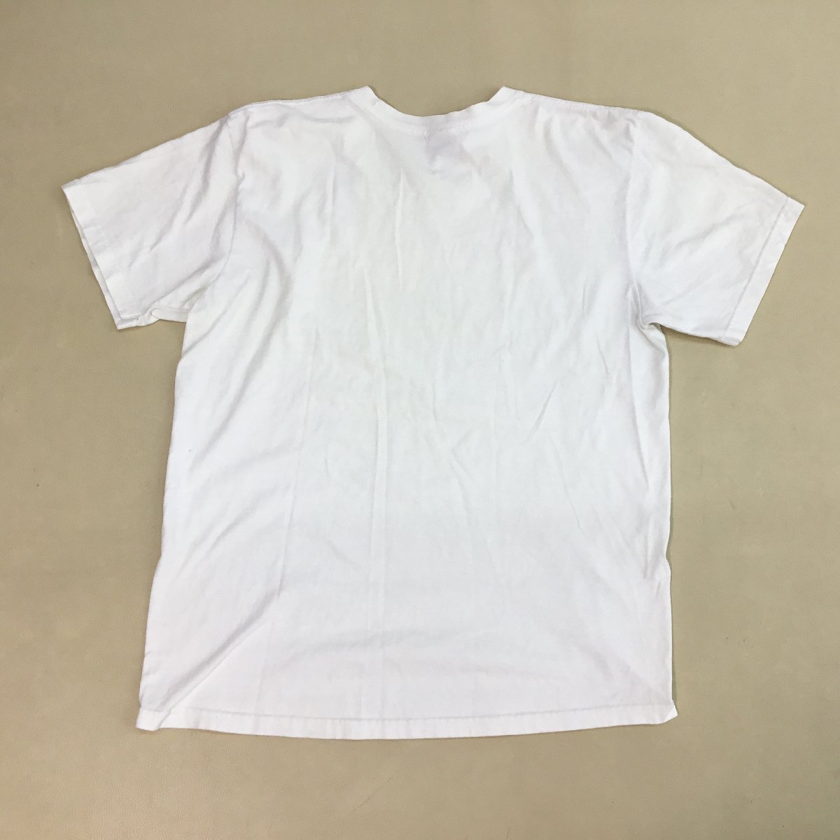 ■【送料198円】Supreme シュプリーム Tシャツ chrome logo tee 半袖 ロゴ USA製 コットン メンズ サイズ M ホワイト/0.22㎏■の画像2