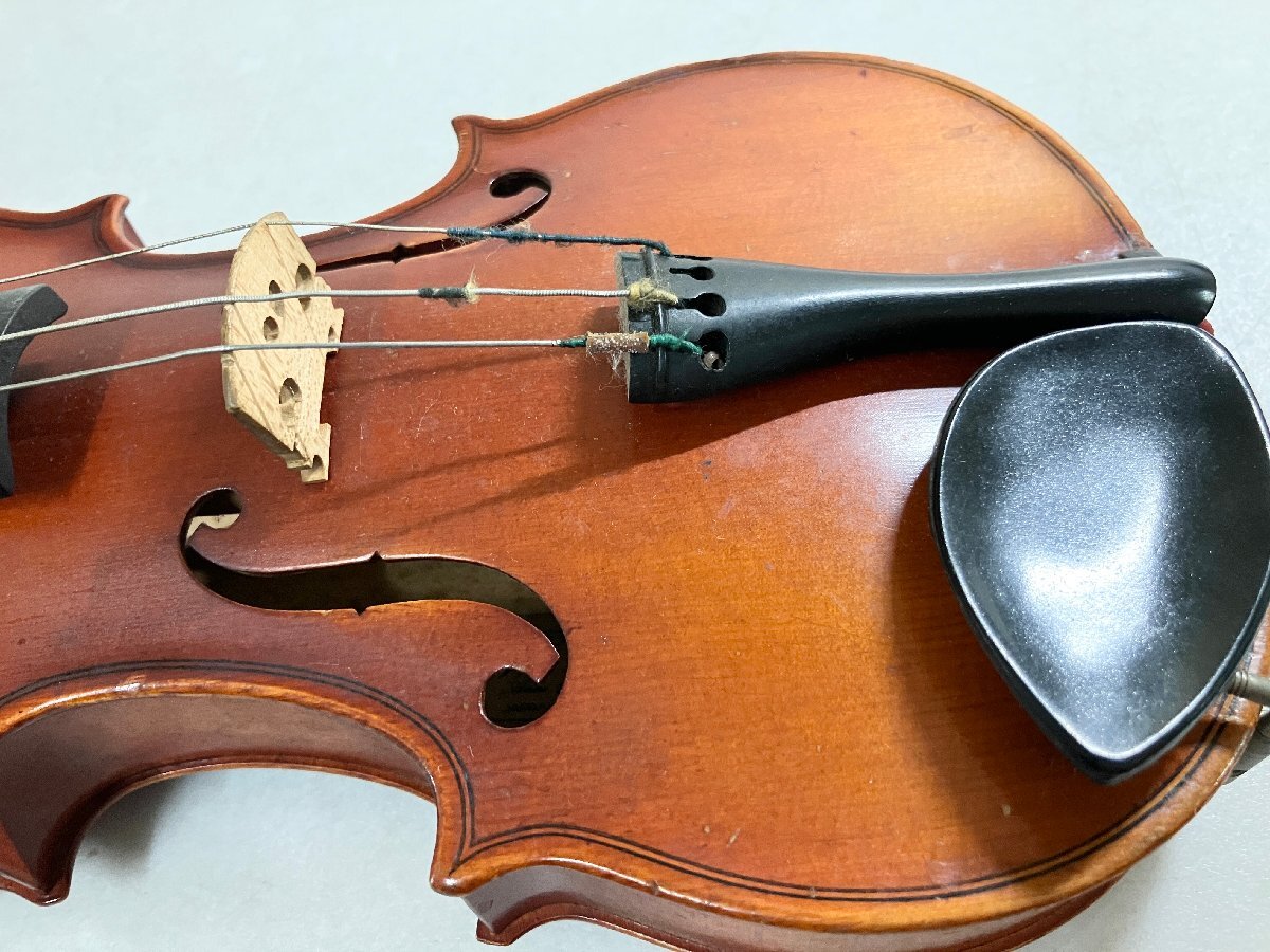 ★SUZUKI スズキ violin バイオリン ヴァイオリン 280 1/8 anno1978 弦楽器 ハードケース付き ジャンク品 1.2kg★の画像4