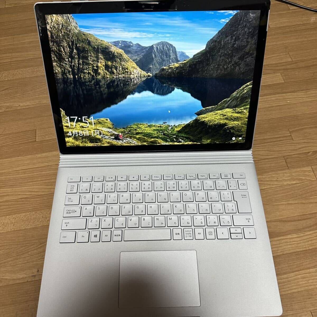 【ジャンク】Microsoft Surface Book アダプタ付きの画像4