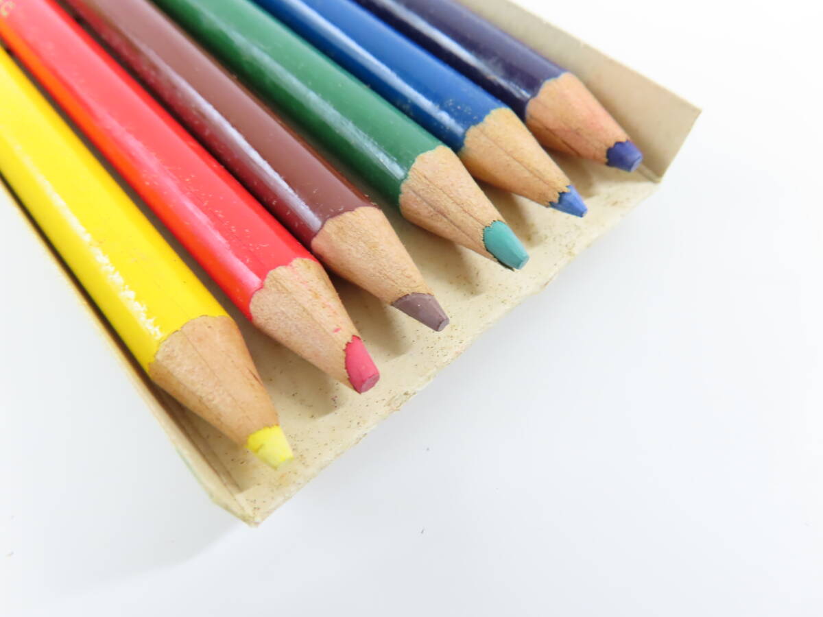 KSH-12【 COLLEEN 】 コーリン鉛筆 色鉛筆6色×1Gross(24ケース) デッドストック品 外箱あり 未使用の画像7