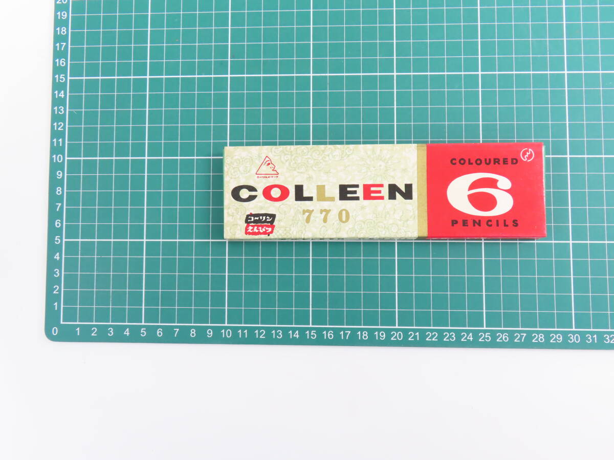 KSH-12【 COLLEEN 】 コーリン鉛筆 色鉛筆6色×1Gross(24ケース) デッドストック品 外箱あり 未使用の画像8