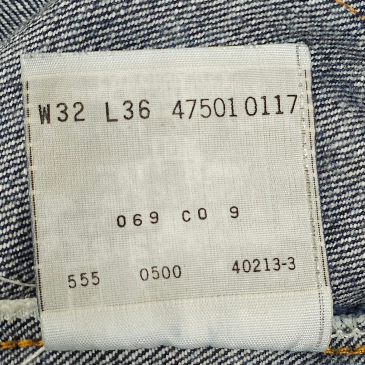 濃紺！米国製Levi'sリーバイス☆501XXヴィンテージ復刻ジーンズW32ジーパン47501デニムパンツBIG-EビッグE赤耳555バレンシアUSAアメリカ製