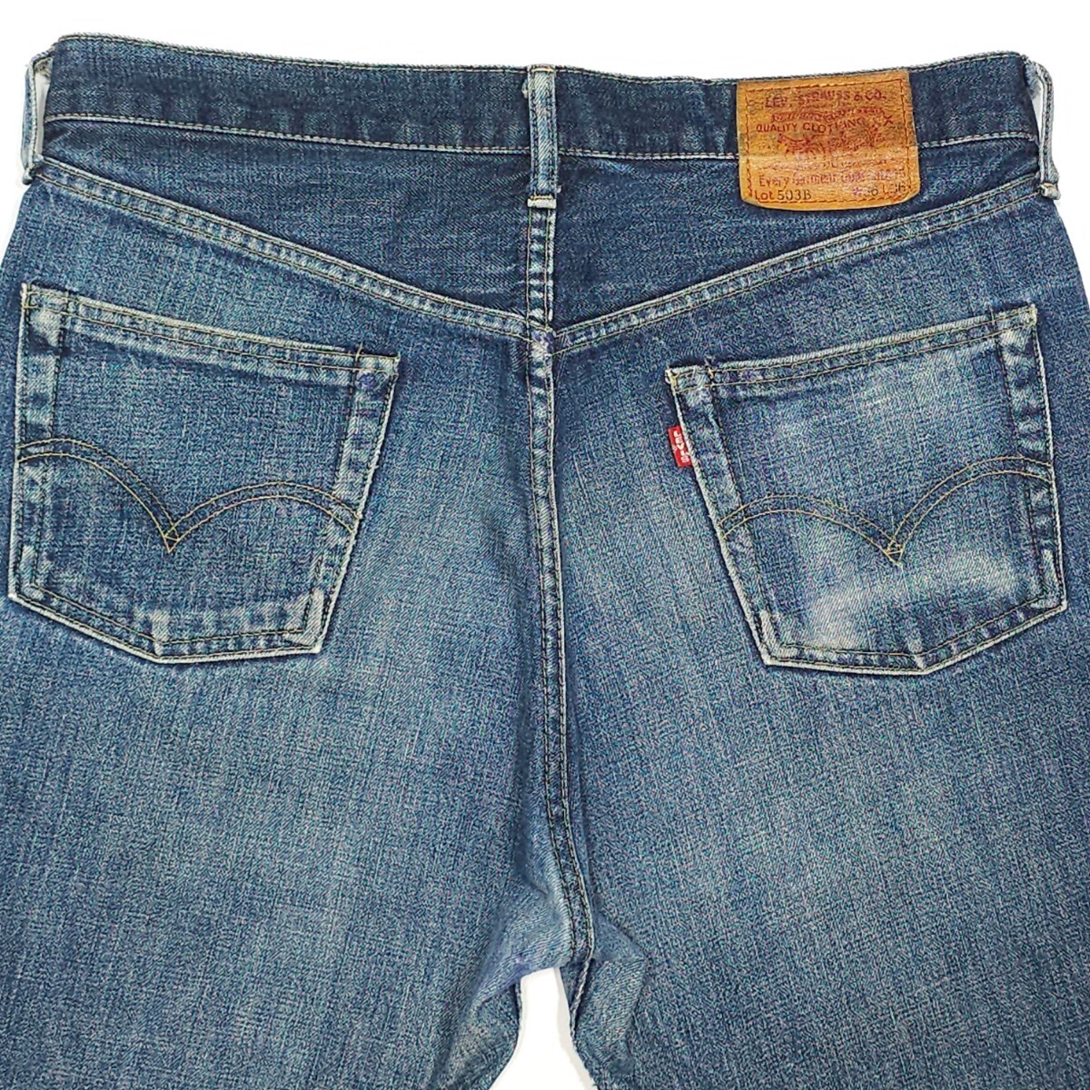 Levi'sリーバイス☆503BXXヴィンテージ復刻503B-XXジーンズW36ジーパン デニムパンツ赤耳BIG-EビッグE日本製ボタン裏J22 140周年記念メンズ