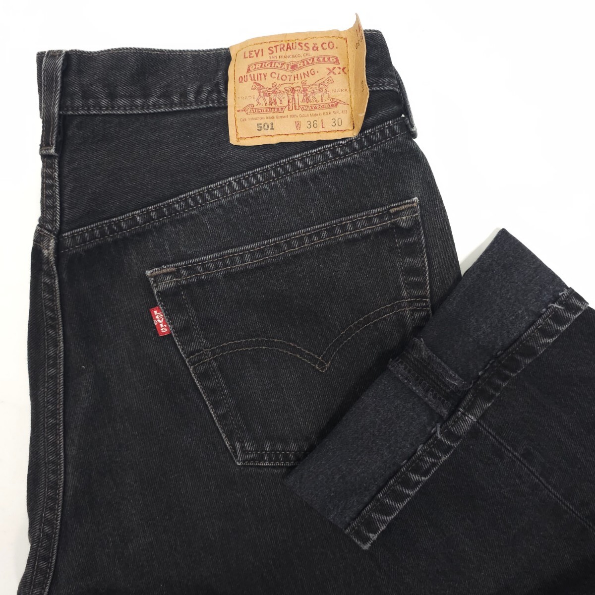 希少 米国製Levi'sリーバイス 501ブラックデニムW36ブラック 希少 米国製Levi'sリーバイス 501ブラックデニムW36ブラック