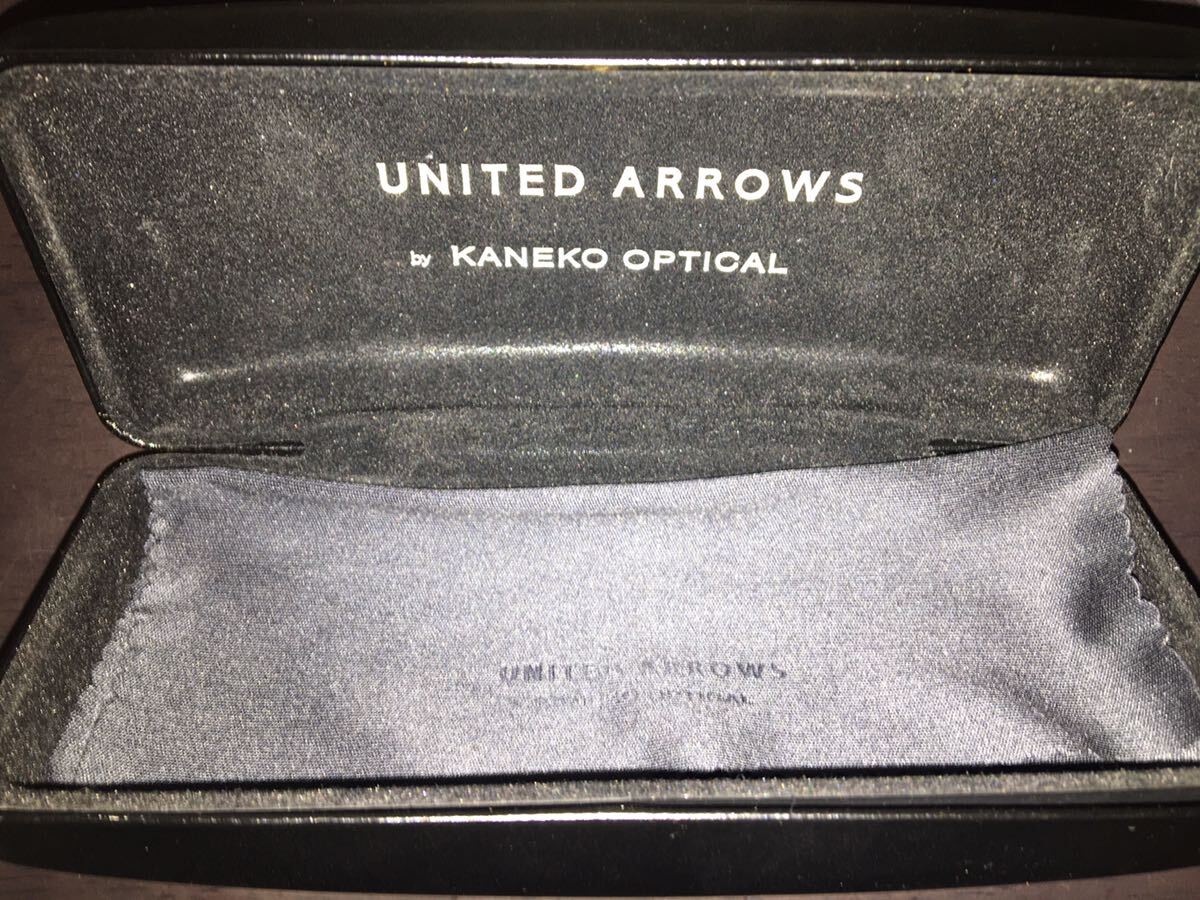 金子眼鏡 UNITED ARROWS by KANEKO OPTICALメガネ 度なし 伊達メガネ_画像7