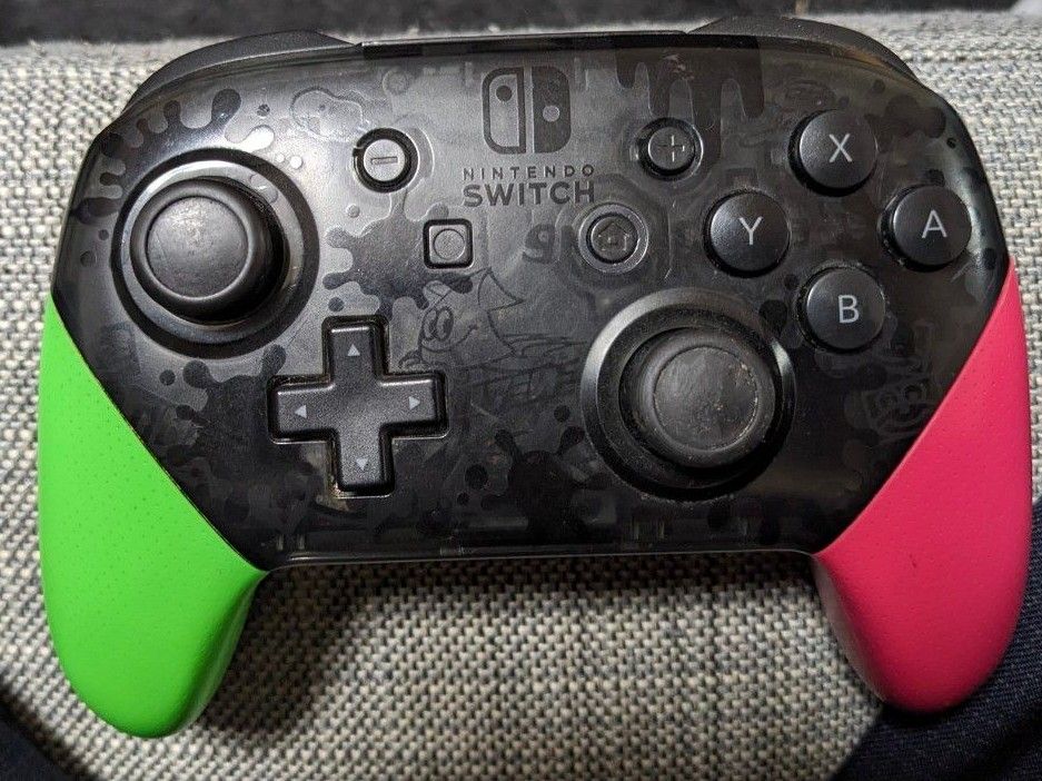Nintendo Proコントローラー Switch プロコン スイッチ コントローラー ニンテンドースイッチ 任天堂 スプラ2