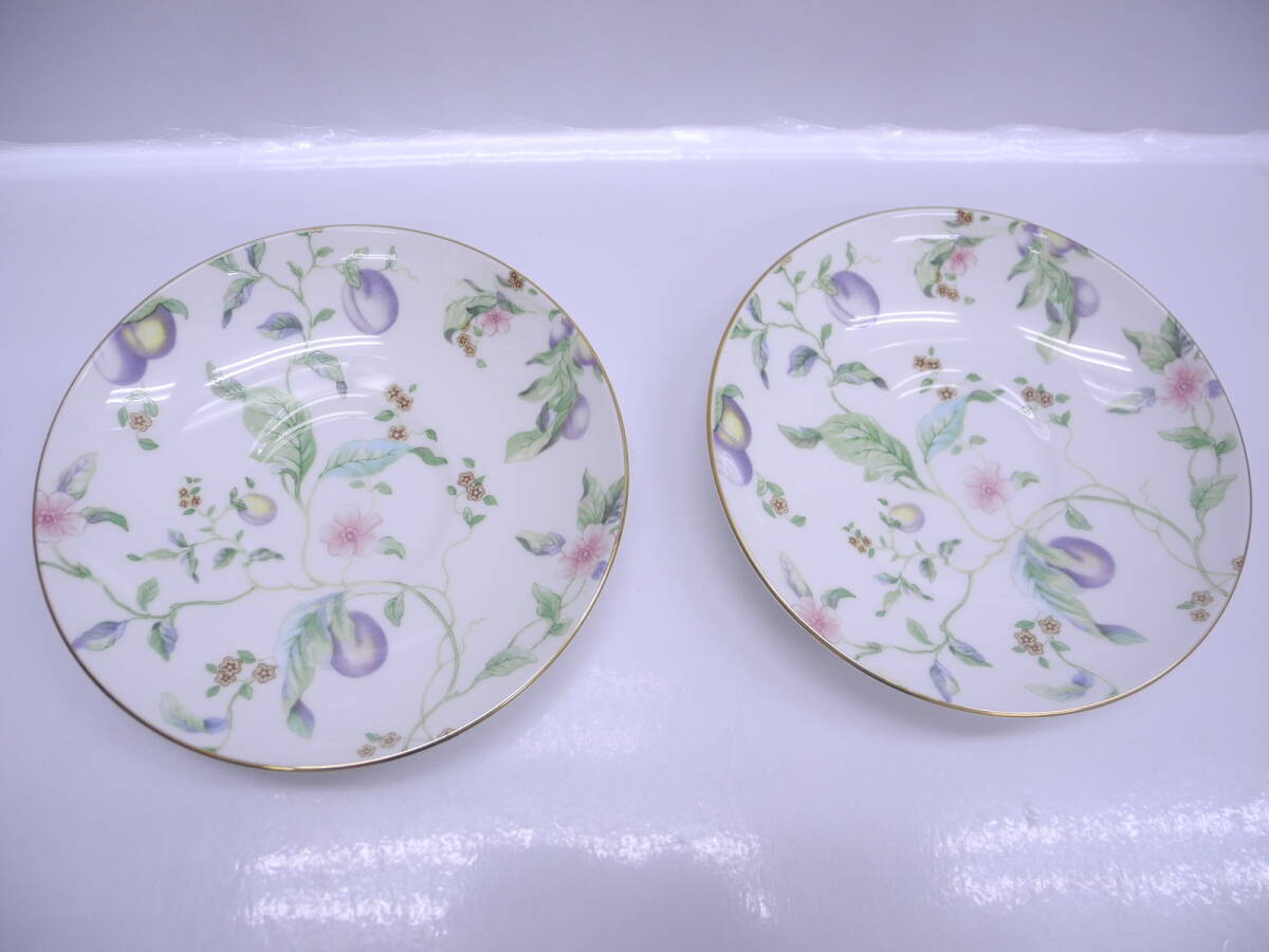 ■ウェッジウッド WEDGWOOD カップ&ソーサー 2客 スウィートパルム SWEET PLUM■の画像2