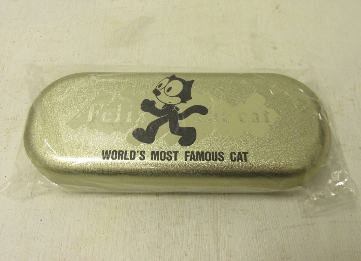 q「サンリオ企画 1997 Felix the cat フェリックス メガネケース 日本製 当時物 未使用品」の画像1