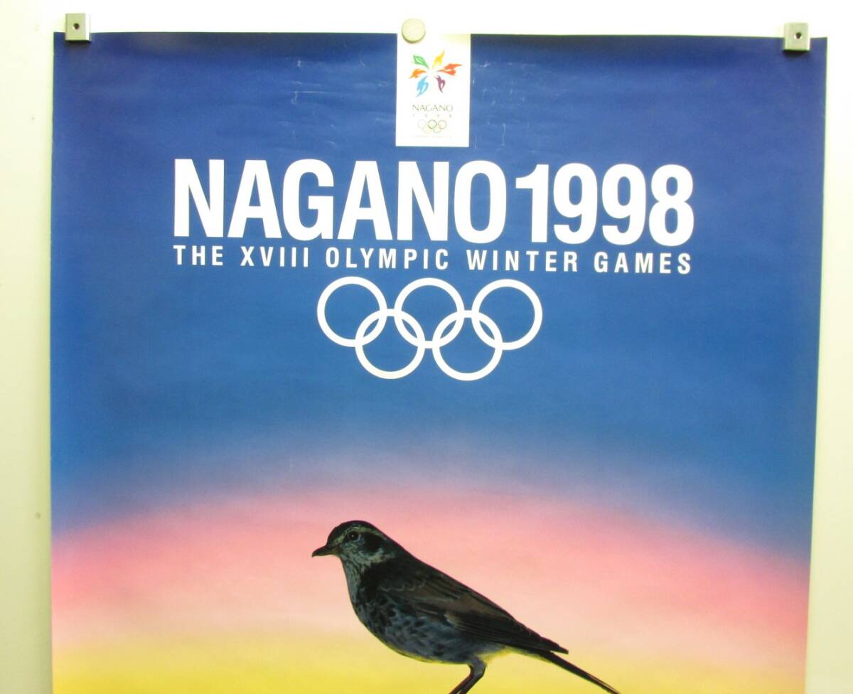 97「長野オリンピック　NAGANO OLYMPIC 1998　宣伝ポスター」_画像2