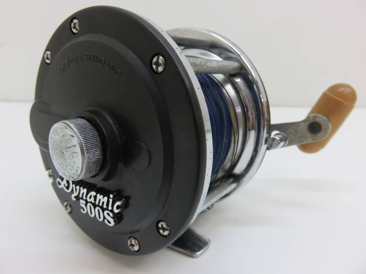 Daiwa ダイワ Dynamic 500S ダイナミック 500S リール 手動 釣り具 フィッシング 動作確認済 現状品_画像1