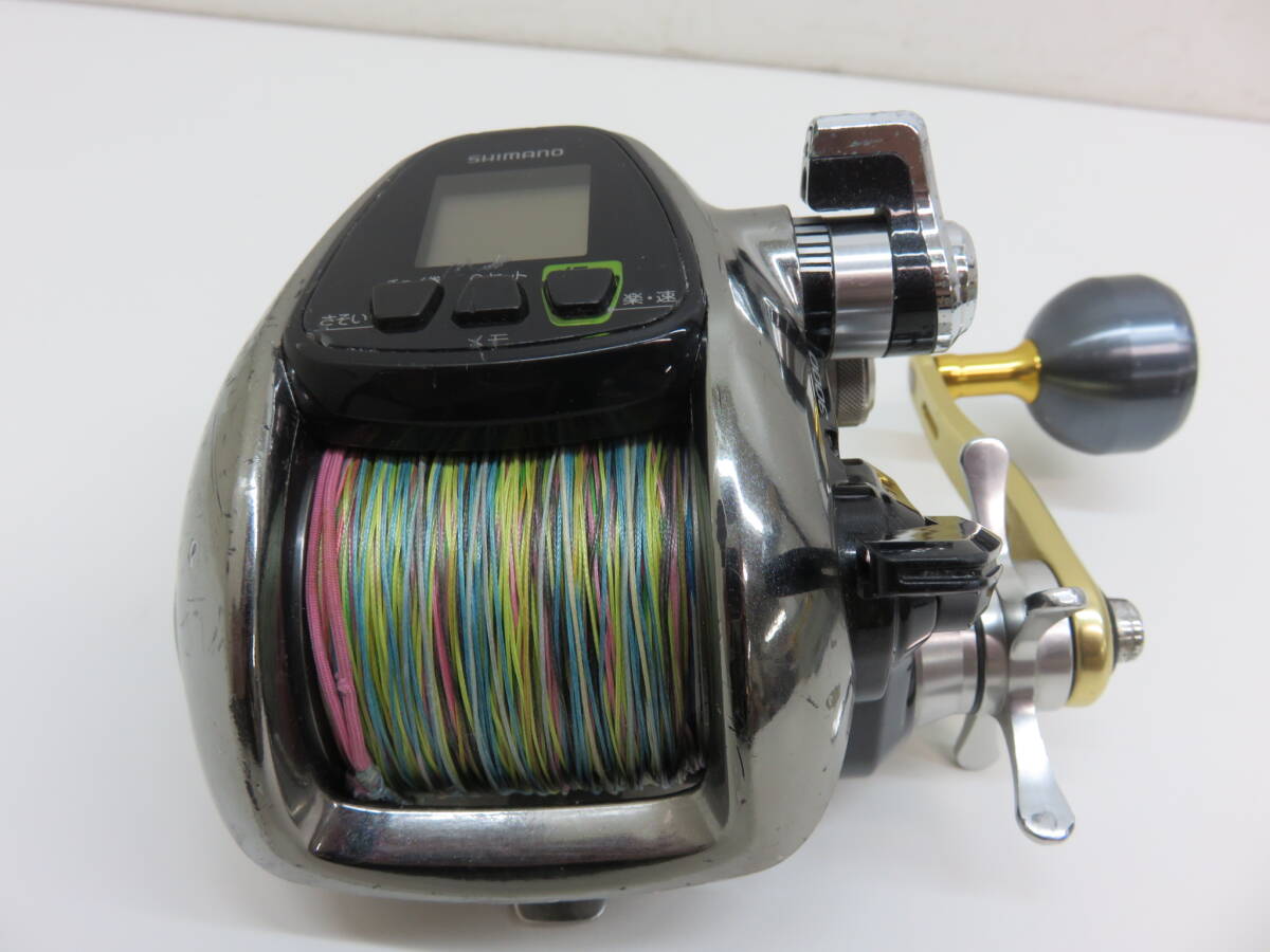 SHIMANO Force Master Shimano сила тормозные колодки 3000 MK электрический катушка рабочий товар б/у текущее состояние товар 