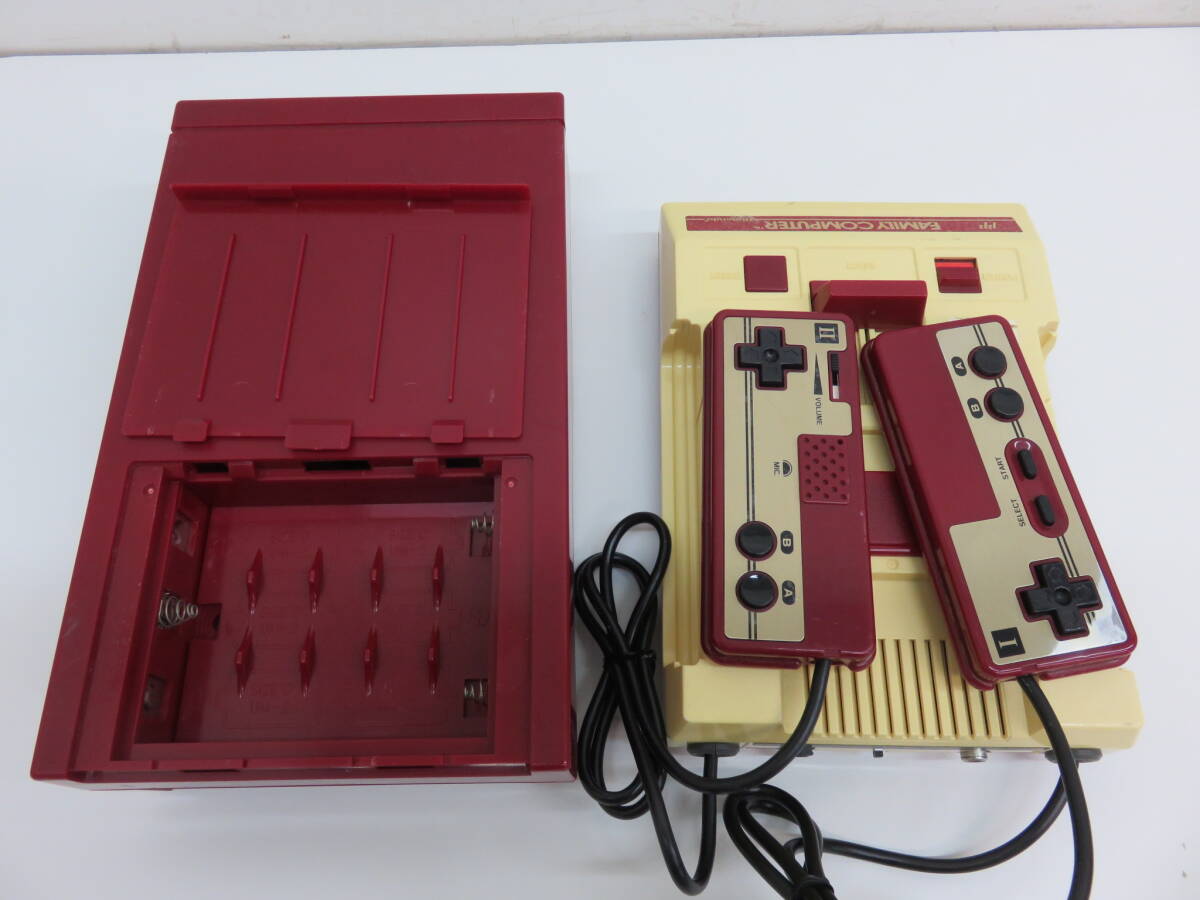 Nintendo 任天堂 ファミコン HVC-022 ディスクシステム スーパーファミコン HVC-002 コントローラー　セット 中古 ジャンク品_画像4