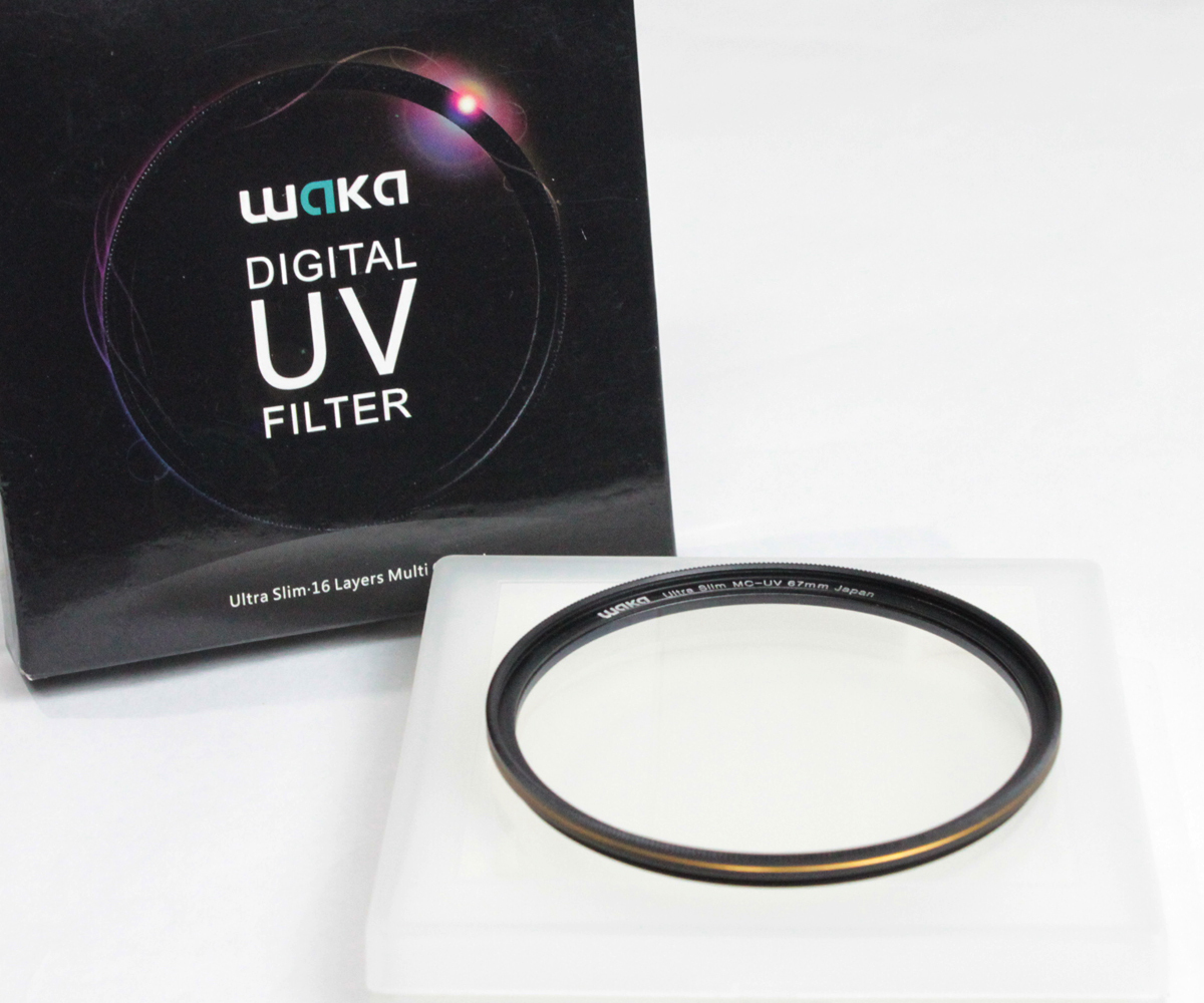 0316101 【美品 ワカ フィルター】 waka 67ｍｍ Ultra-Slim MC UV 薄型プロテクターの画像1