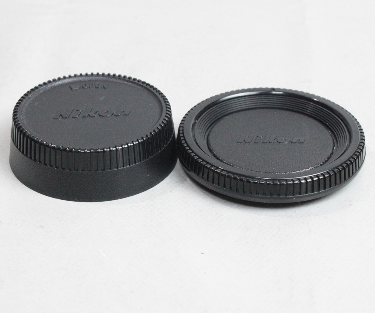 032233 [ beautiful goods Nikon ] Nikon BF-1 body cap & LF-1 lens rear cap 