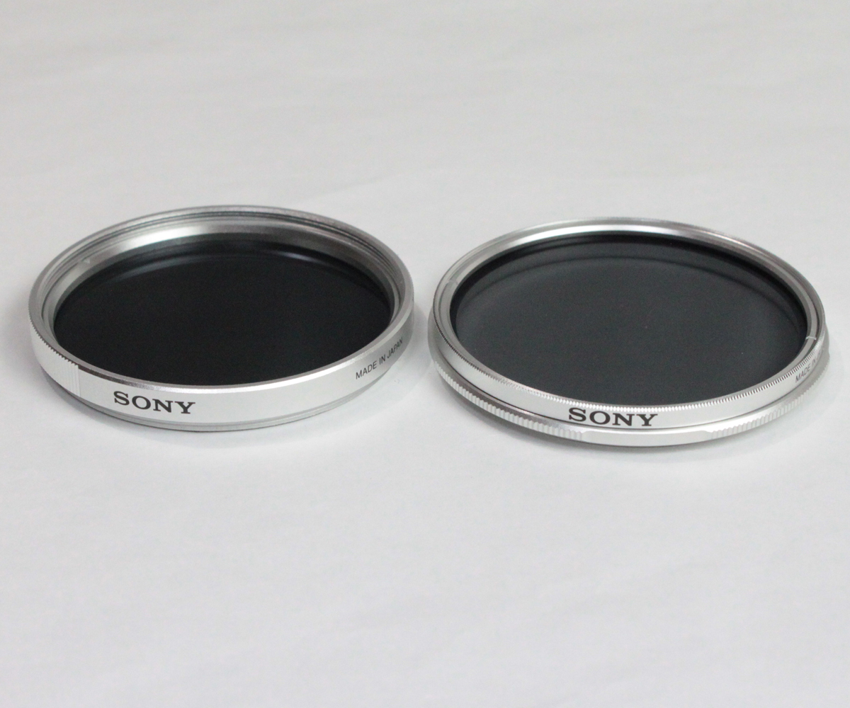 032238 【美品 ソニー フィルター】 SONY 58ｍｍ ND8 & MC CIRCULAR PL 光量減少&円偏光フィルター_画像4