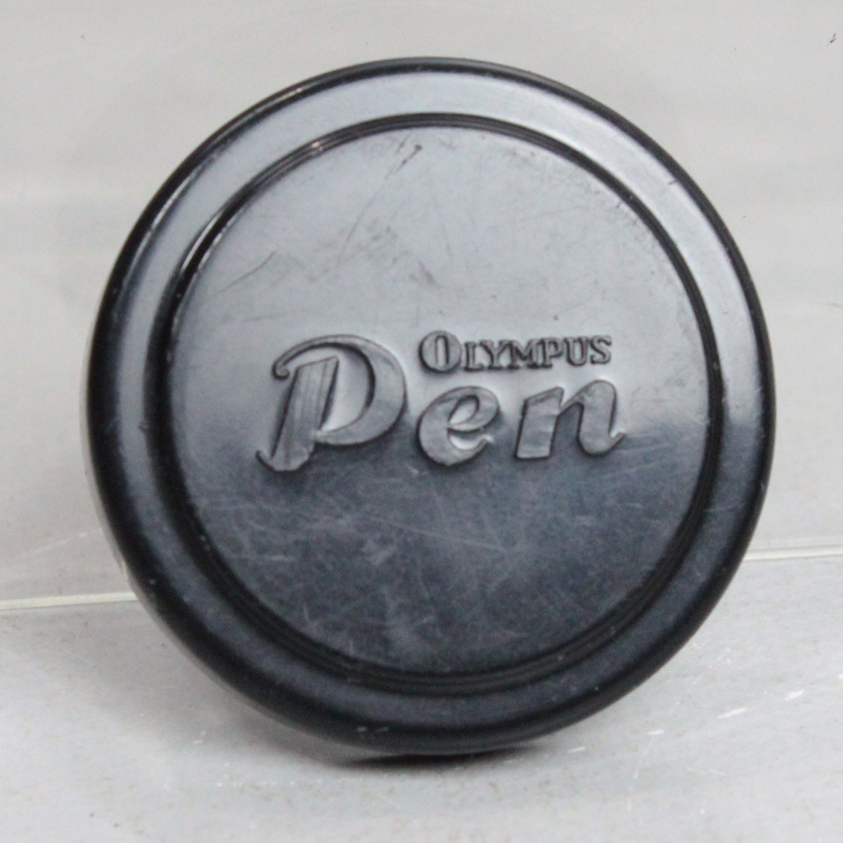 032202 【並品 オリンパス】 OLYMPUS Pen ペンS用 内径 37.5mm かぶせ式レンズキャップ_画像1
