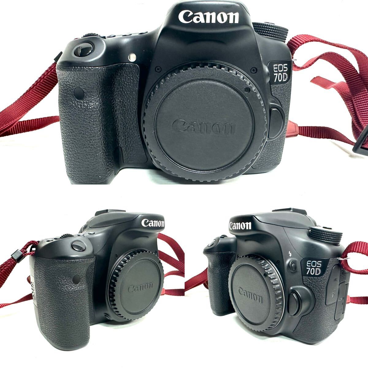 Canon キャノン EOS 70D レンズCANON EFS 18-135mm TAMRON AF 18-270mm Canon BATTERY GRIP BG-E14 レンズ2点 セット デジカメ Y247-12の画像2