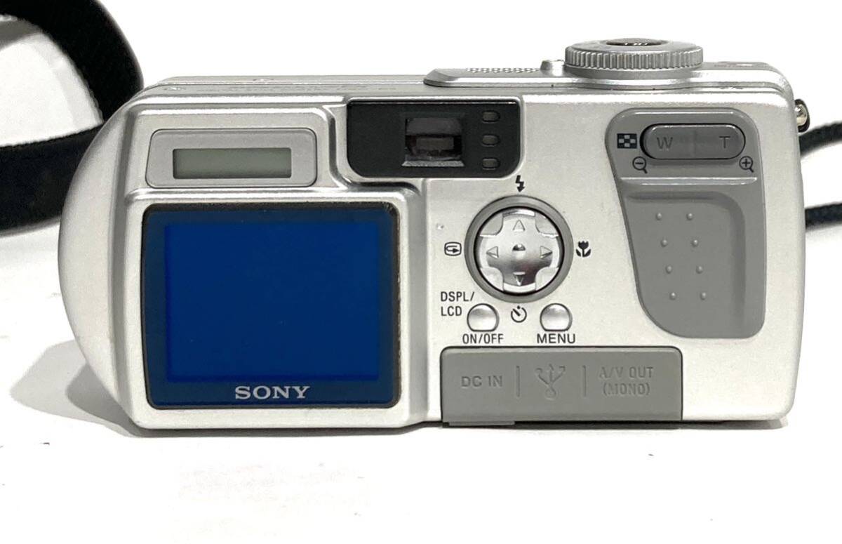△bk-736 SONY ソニー DSC-P5 Cyber-shot サイバーショット コンパクトデジタルカメラ ソフトケース付き(S117-11)の画像3