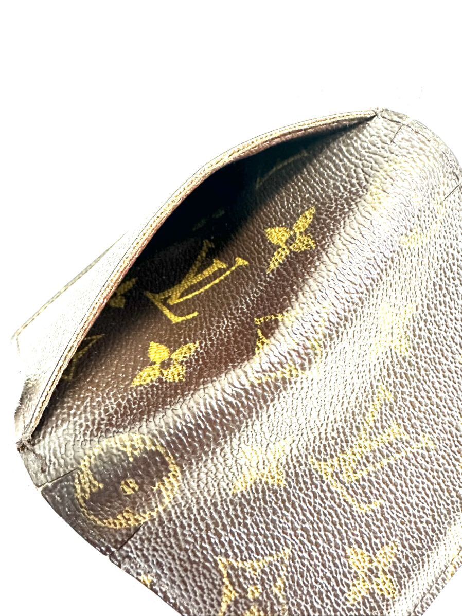 ★LOUIS VUITTON ルイヴィトン モノグラム ポルト カルト・パス ヴェルティカル M66541 カードケース パスケース ユニセックス T151-3_画像9