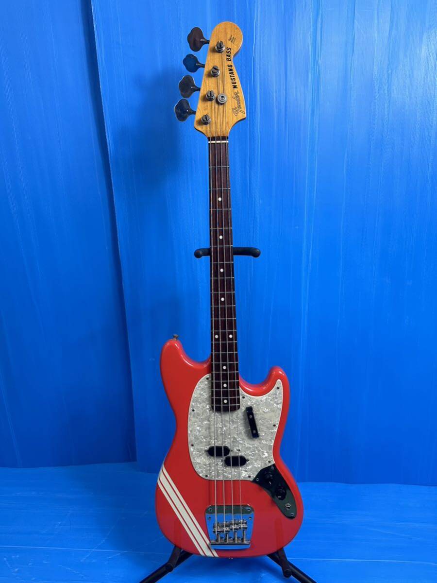 Fender MUSTANG BASS electric bass musical instruments stringed instruments soft case attaching present condition goods sound out verification settled Y248-5