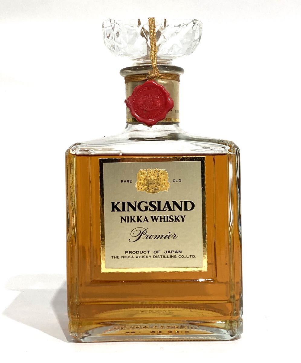 bk-755 未開栓 NIKKA WHISKY KINGSLAND premier ニッカ キングスランド ウイスキー 特級 760ml 43% 古酒 (O161-11)_画像1