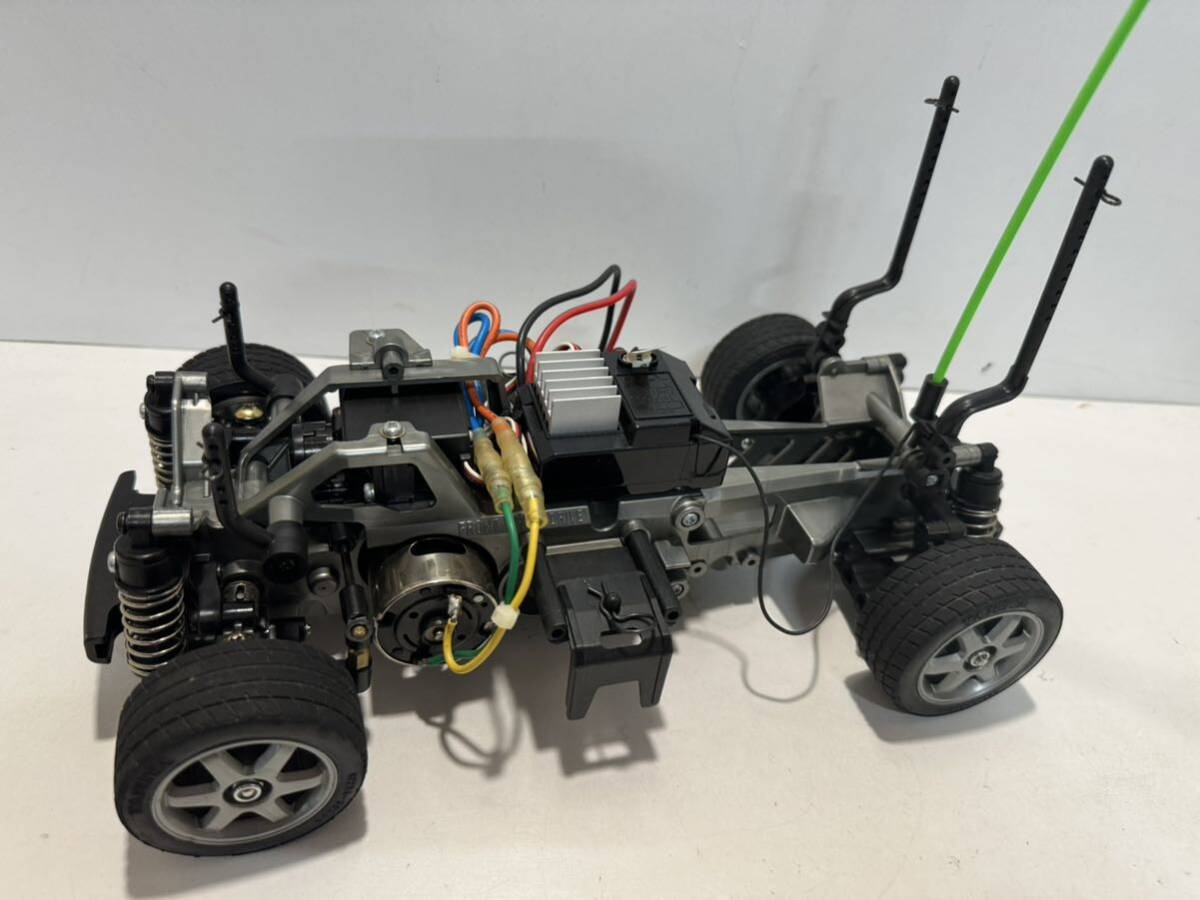 タミヤ TAMIYA 電動RC ラジコン ラジコンカー ワゴンR Mシャーシ 中古品 箱付き プロポ付き SUZUKI_画像2