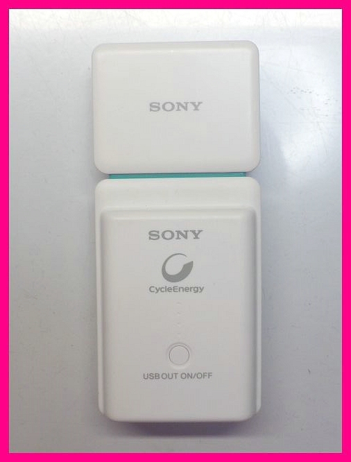 送料無料★SONYモバイルバッテリー　CP-A2L　USB出力機能付きポータブル電源セット　高容量リチウムイオンバッテリー　ソニーPSEマーク付き_画像6