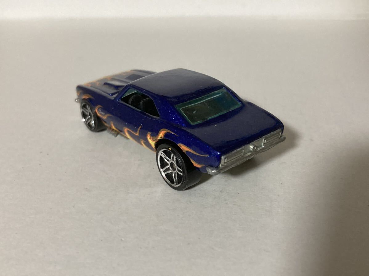 カマロ'67 シボレー Camaro 小傷擦れ有 マレーシア製ホットウィール hot wheels マテル'82〜 同梱は同日終了分のみ.日曜迄にお支払厳守_画像4