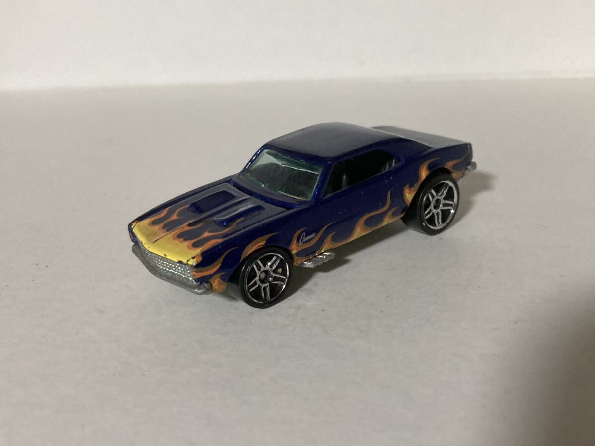 カマロ'67 シボレー Camaro 小傷擦れ有 マレーシア製ホットウィール hot wheels マテル'82〜 同梱は同日終了分のみ.日曜迄にお支払厳守_画像1