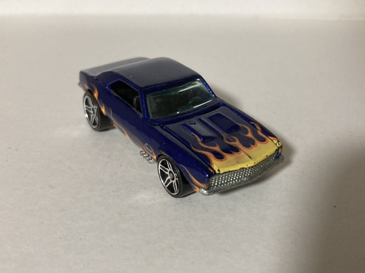 カマロ'67 シボレー Camaro 小傷擦れ有 マレーシア製ホットウィール hot wheels マテル'82〜 同梱は同日終了分のみ.日曜迄にお支払厳守_画像3