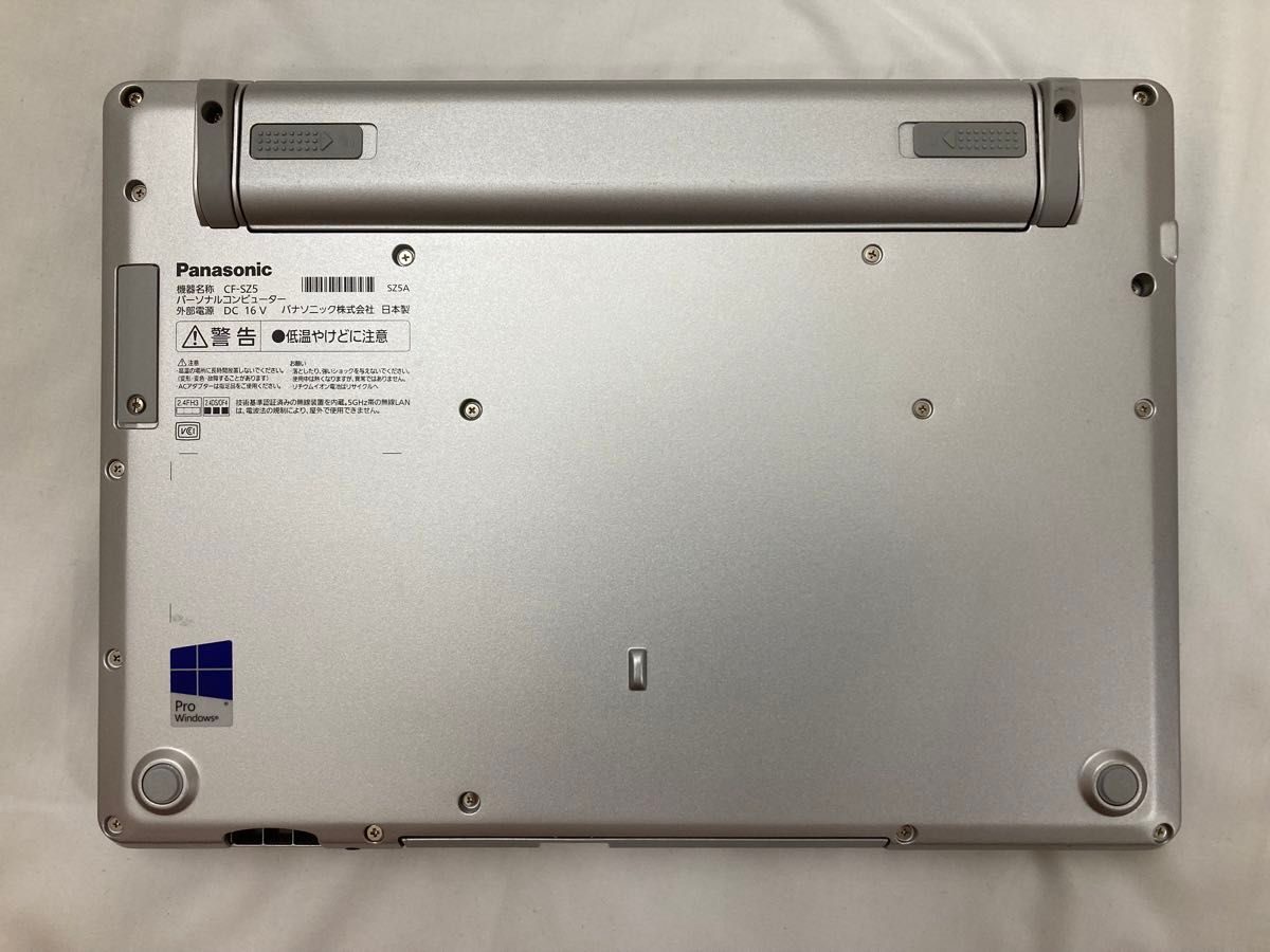 【GW値下げ中】Let's note CF-SZ5② 新品SSD240GB Microsoft office 2021【美品】